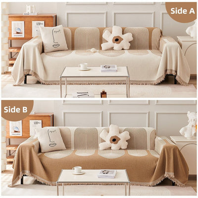 Reversible Chenille Sofa Cover™ - Faisly