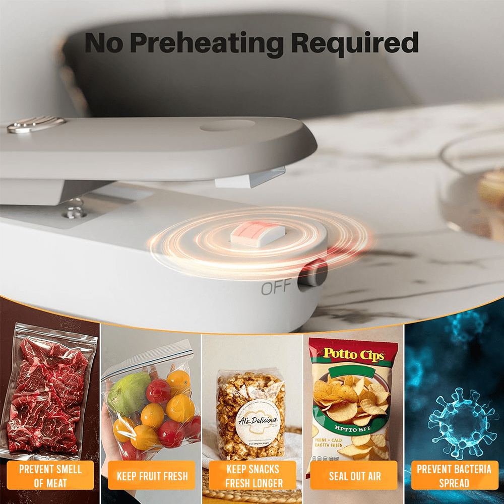 ReSeal™ (2 - in - 1 Bag Sealer and Cutter) - Faisly