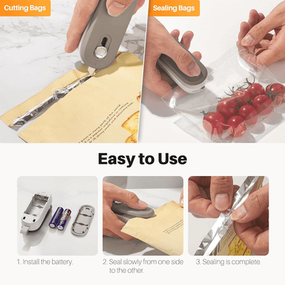 ReSeal™ (2 - in - 1 Bag Sealer and Cutter) - Faisly