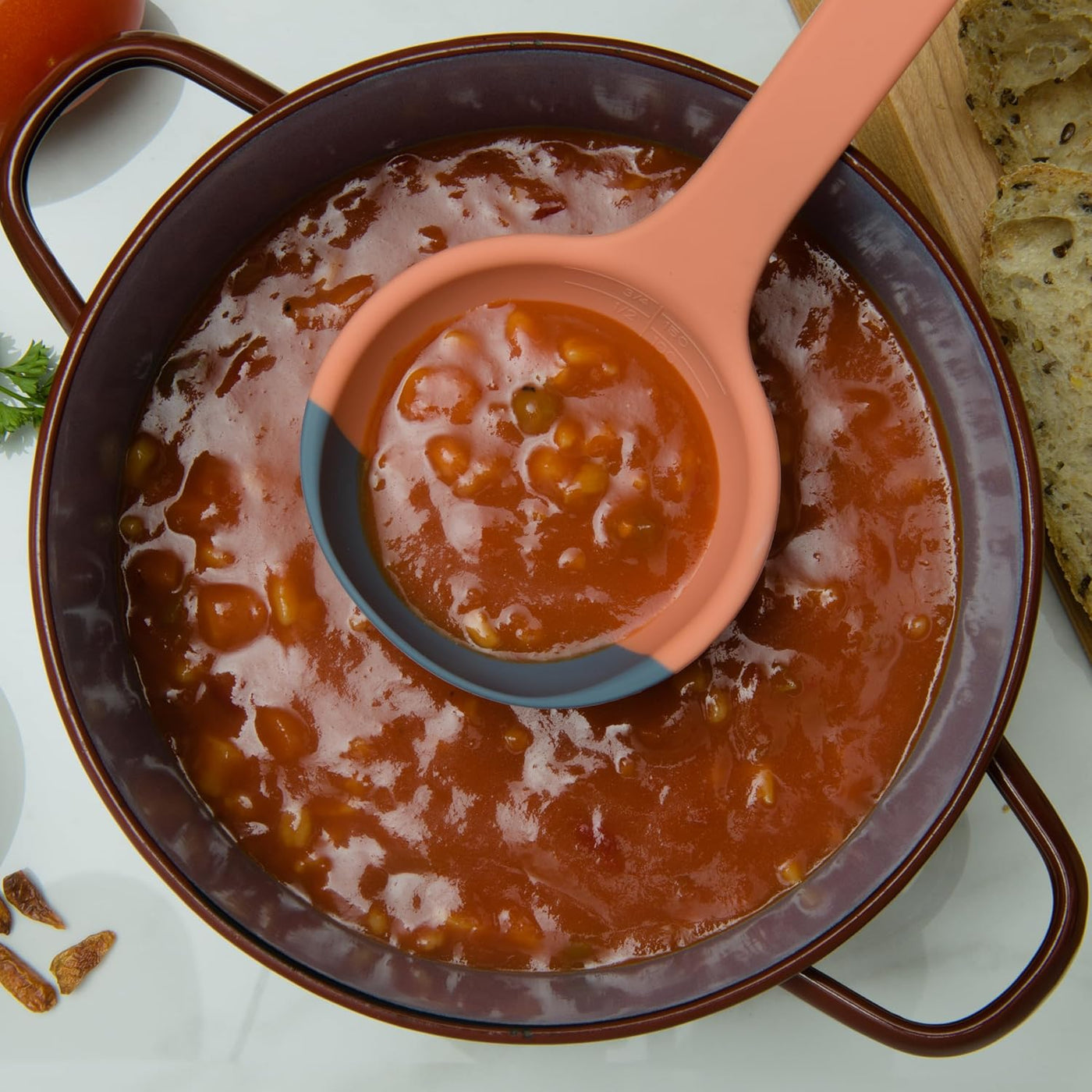 Scoups™ (3 - in - 1 Silicone Utensil) - Faisly