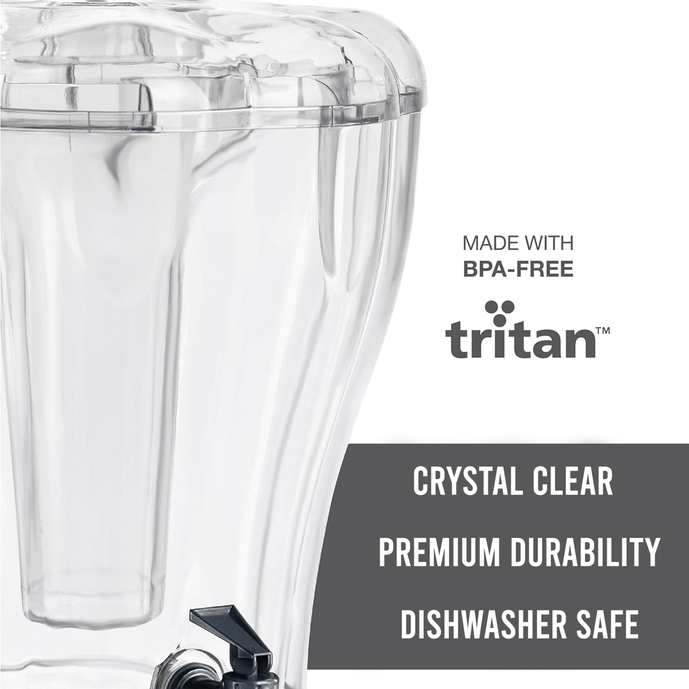SmartServe™ (3.5 - Gallon Drink Dispenser) - Faisly