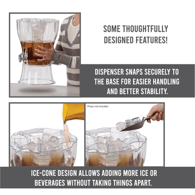 SmartServe™ (3.5 - Gallon Drink Dispenser) - Faisly