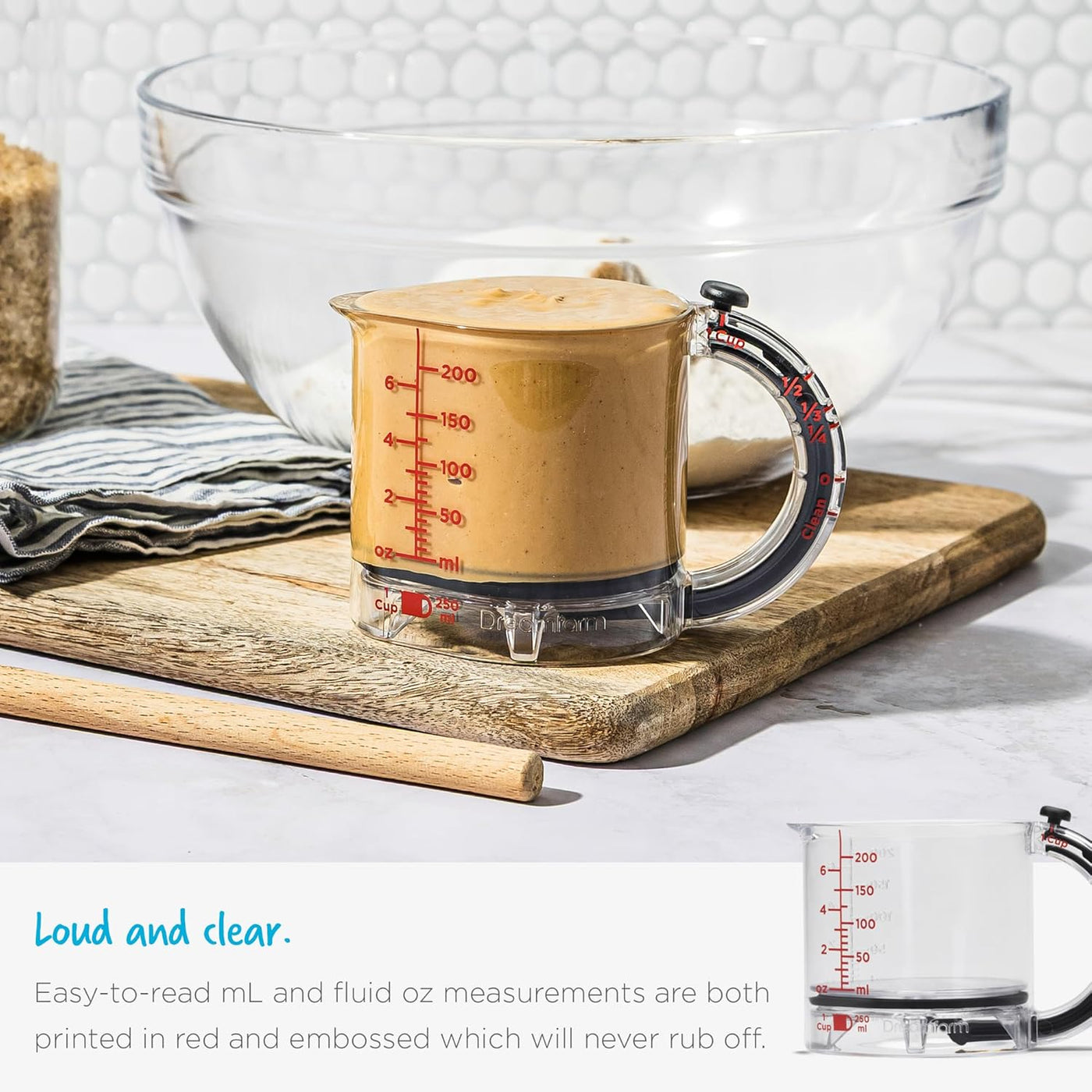 UpCup - Adjustable Measuring Cup™ - Faisly