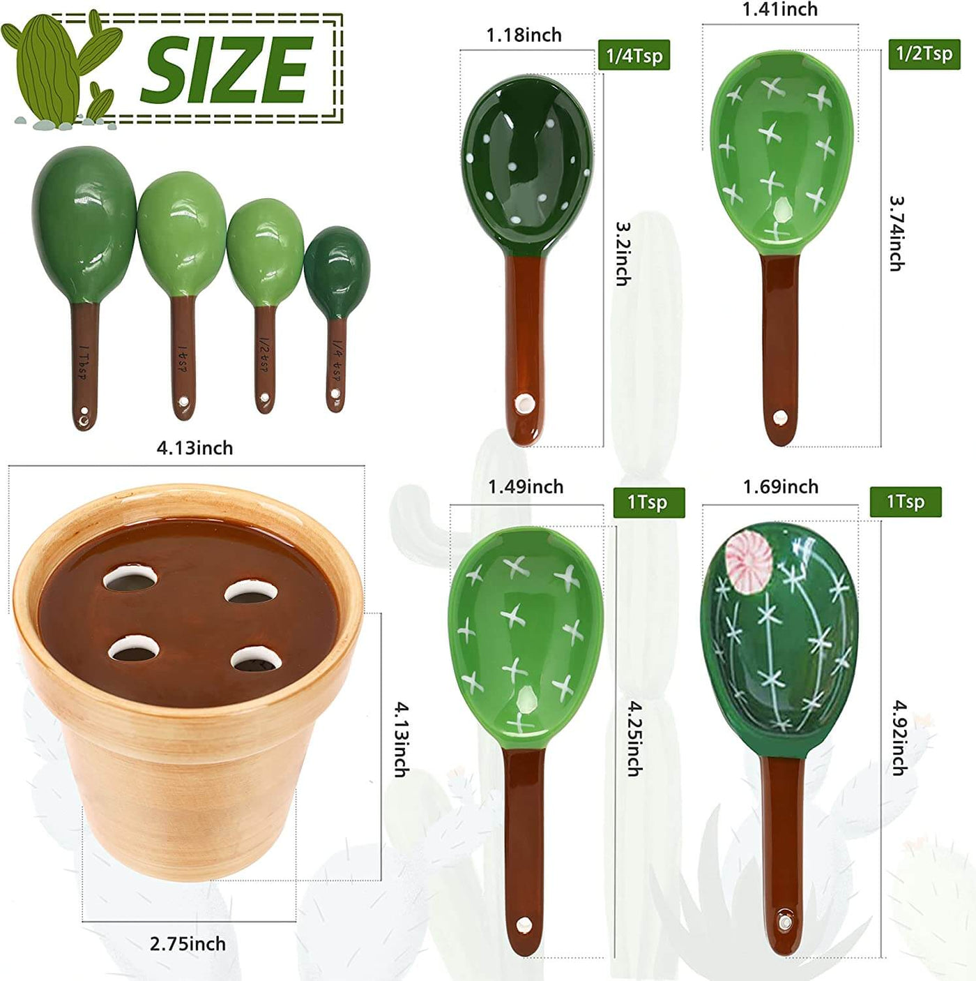 Cactus Measuring Set™ - Faisly